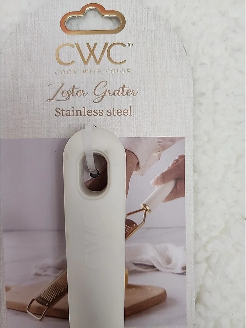 Kitchen Lemon Zester, Stainless Steel Hand Held Parmesan Cheese Grater for Ginge